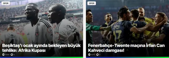 İkili Haber Alanı modülünün 12 sütun · Tam genişlik grubundaki gerçek görünümü