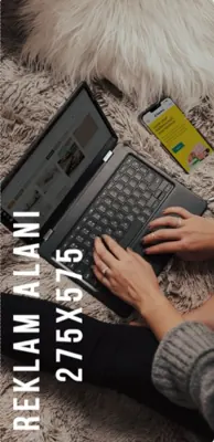 Reklam Alanı modülünün 3 sütun · Kompakt alan grubundaki gerçek görünümü