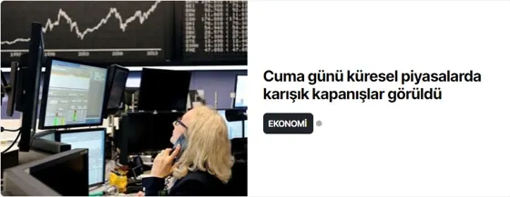 Yatay Haber Listesi modülünün 8 sütun · Ana yayın alanı grubundaki gerçek görünümü