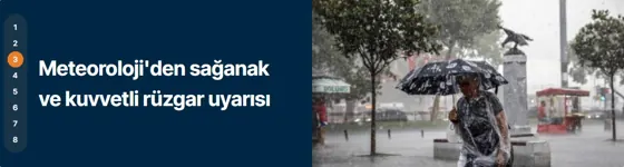 Tam Genişlik Manşet modülünün Ortak modüller grubundaki gerçek görünümü