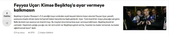 Yatay Haber Listesi · Görünüm 2 modülünün Ortak modüller grubundaki gerçek görünümü