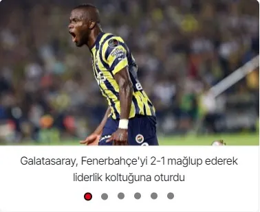 Kaydırmalı Haber · Görünüm 2 modülünün Yan sütun modülleri grubundaki gerçek görünümü