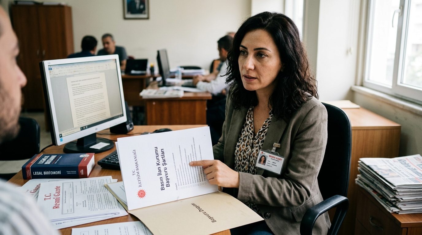 Basın İlan Kurumu Başvuru Şartları